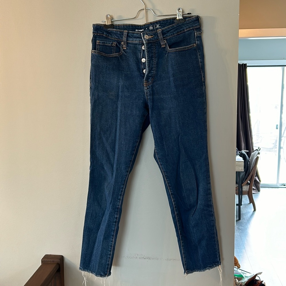 Old navy High rise O.G straight jeans